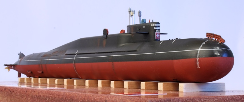 Delta IV SSBN - 1/350 sub from Zvezda - Display Case - ARC